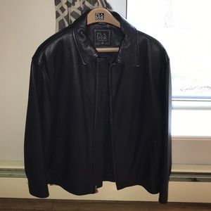 Jos. A. Banks Leather Coat